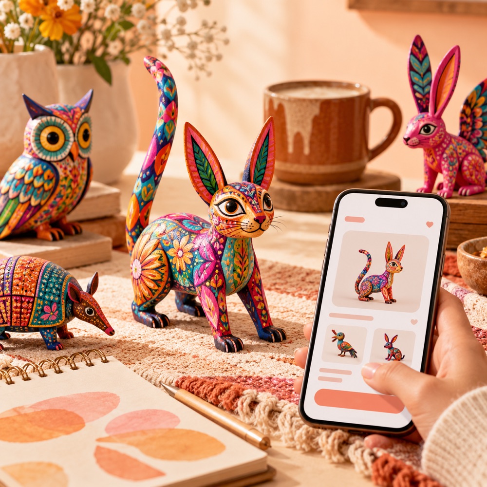 Alebrijes favoritos vistos por comprador.